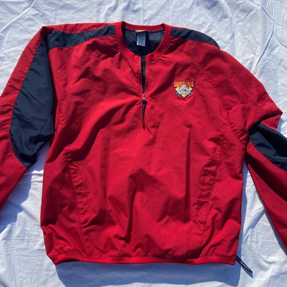 Cooperstown Mlb Hall Of Fame Quarterzip Jacket Gem